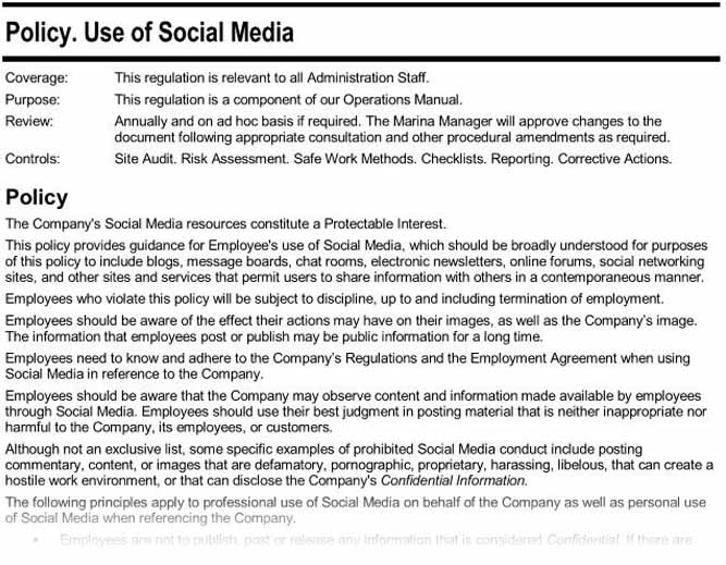 IT Services : Policy. Use of Social Media